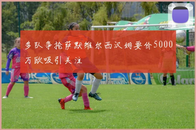 多队争抢萨默维尔西汉姆要价5000万欧吸引关注